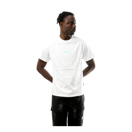 Propaganda  RIBS SNAKE T-Shirt Uomo In Cotone Bianco