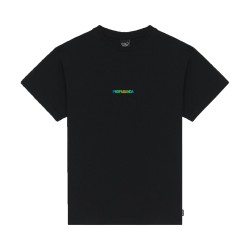 Propaganda  RIBS NEON T-Shirt Uomo In Cotone Nero 