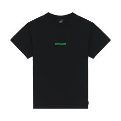 Propaganda  RIBS SNAKE T-Shirt Uomo In Cotone Nero