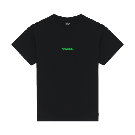 Propaganda  RIBS SNAKE T-Shirt Uomo In Cotone Nero