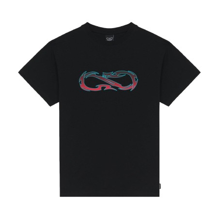 Propaganda LOGO SAW T-Shirt Uomo In Cotone Nero