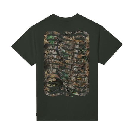 Propaganda RIBS UNDERWOOD T-Shirt Uomo in Cotone Pine