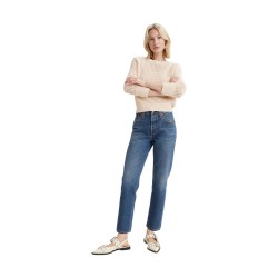 LEVI'S 501 CROP LIGHTWEIGHT ENERGY REFRESH LTW Jeans Donna blu 