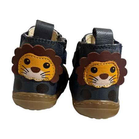 Balducci CITA6667C Scarpe Bambino Stivaletto Con Zip Laterale Blu