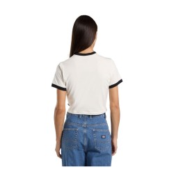 Dickies DK0A4Z8IC481 LEWISTOWN RINGERS T Shirt Donna Mezza Manica Beige 2