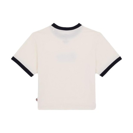 Dickies DK0A4Z8IC481 LEWISTOWN RINGERS T Shirt Donna Mezza Manica Beige