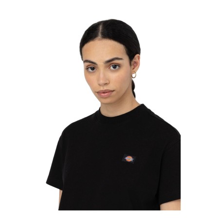 Dickies DK0A4Y8LBLK1 OAKPORT BOXY T Shirt Donna Mezza Manica Black