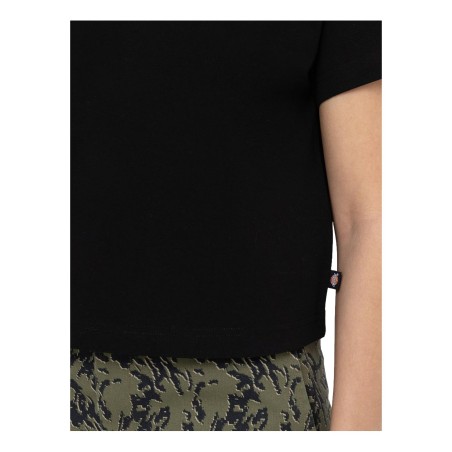 Dickies DK0A4Y8LBLK1 OAKPORT BOXY T Shirt Donna Mezza Manica Black
