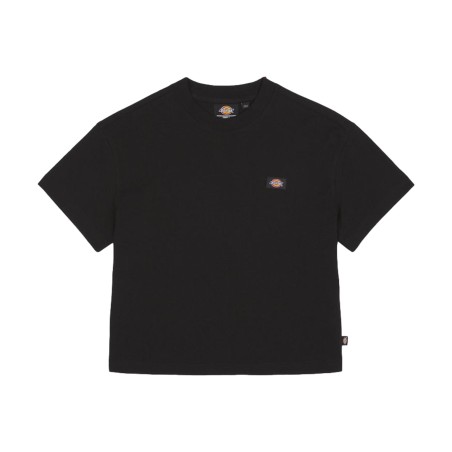 Dickies DK0A4Y8LBLK1 OAKPORT BOXY T Shirt Donna Mezza Manica Black