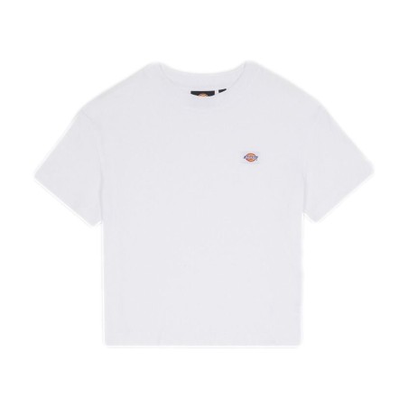 Dickies DK0A4Y8LWHX1 OAKPORT BOXY T Shirt Donna Mezza Manica Bianco