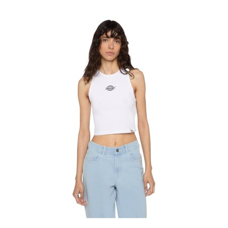 Dickies DK0A48DWHX1 POWERS VEST W Canotta Donna White