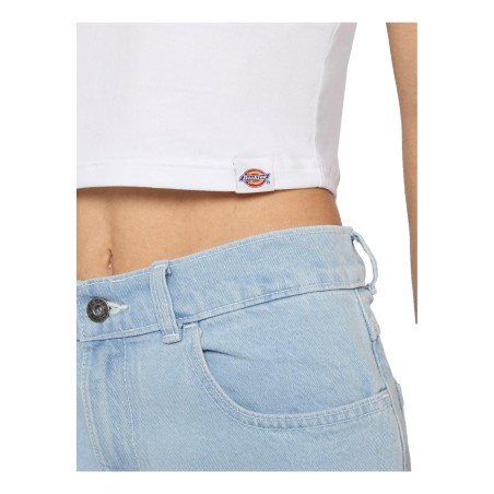 Dickies DK0A48DWHX1 POWERS VEST W Canotta Donna White