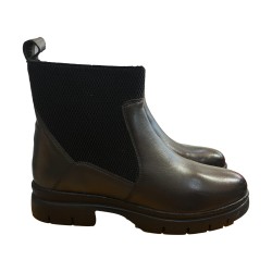 Riposella GAIA I WA03BX Stivaletto Donna Con Zip Laterale Verde 