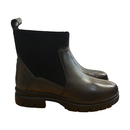 Riposella GAIA I WA03BX Stivaletto Donna Con Zip Laterale Verde 