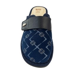 Riposella STELLA I WA02BX Ciabatte Donna Con Strappo Blu 2
