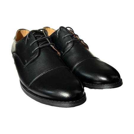 Solo Soprani SOLO41AL 802 Scarpe Uomo Eleganti Stringate Nero Nappa