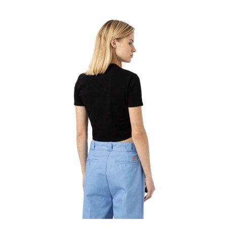 Dickies DK0A4ZA0BLK1 MAPLE VALLEY REG TEE W T-Shirt Donna a Maniche Corte Black