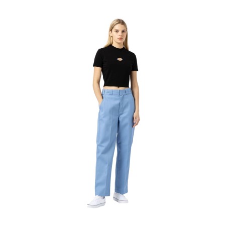 Dickies DK0A4ZA0BLK1 MAPLE VALLEY REG TEE W T-Shirt Donna a Maniche Corte Black