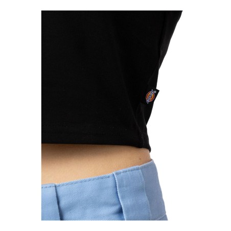 Dickies DK0A4ZA0BLK1 MAPLE VALLEY REG TEE W T-Shirt Donna a Maniche Corte Black
