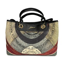 Gattinoni Planetarium BEGPL2632 WPQP26 Handle Bag  Borsa a Mano con Doppio manico Classic Black