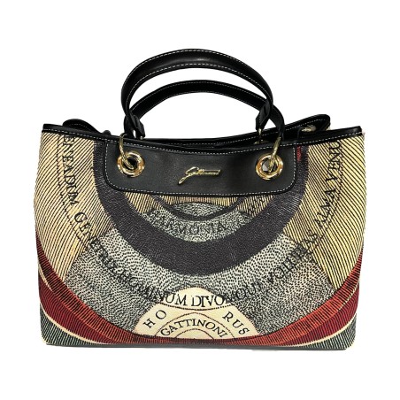 Gattinoni Planetarium BEGPL2632 WPQP26 Handle Bag  Borsa a Mano con Doppio manico Classic Black