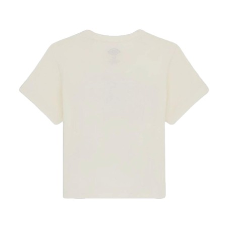 Dickies Aitkin Tee DK0A4YS8C481 T-Shirt Donna a Maniche Corte Bianco Verde    