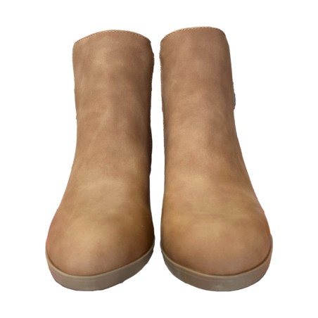 Refresh 172623 Stivaletti Donna Con Tacco Medio Camel
