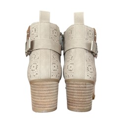 Refresh 172623 Stivaletti Donna Con Tacco Medio Beige 2