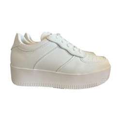 QUEEN HELENA  X26-12 Sneaker Donna Platform White 