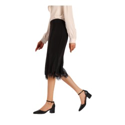 Queen Helena ZM9909 Decollete Donna Con Tacco Medio Black 2