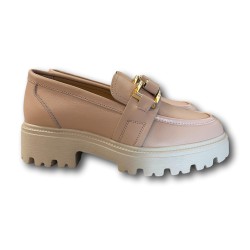 KEYS K-10751 Mocassino Donna Con Accessorio Nude