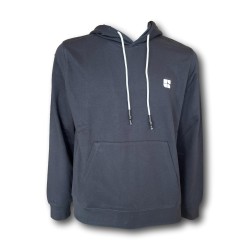 Urban Ring UR812002 Felpa Uomo Basic Con Cappuccio Blu