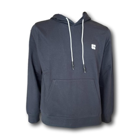 Urban Ring UR812002 Felpa Uomo Basic Con Cappuccio Blu