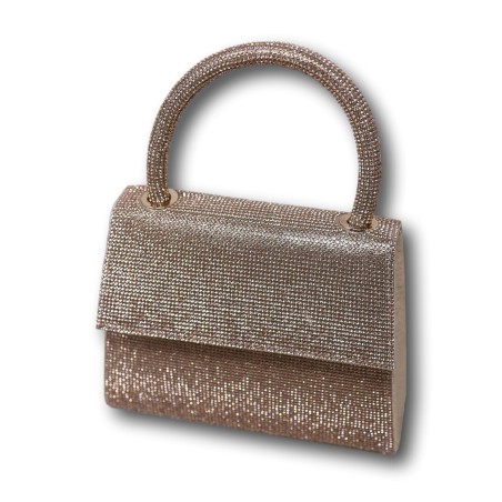 Gold & Gold GGM35 Borsa Donna Con Bottone Champagne