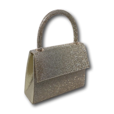 Gold & Gold GGM35 Borsa Donna Con Bottone Oro