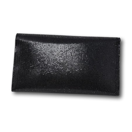 Gold & Gold GGM37 Pochette Donna Con Bottone Nero