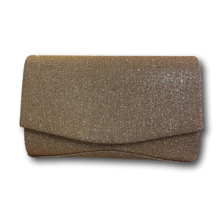 Gold & Gold GGM53 Pochette Donna Con Bottone Champagne