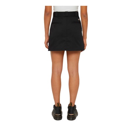 Dickies DK0A4YQHBLK1 MINI WORK SKIRT Gonna Da Donna Con Tasche Nero