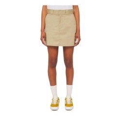 Dickies DK0A4YQHKHK1 MINI WORK SKIRT Gonna Da Donna Con Tasche Beige 2