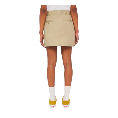 Dickies DK0A4YQHKHK1 MINI WORK SKIRT Gonna Da Donna Con Tasche Beige