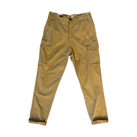 CLARK Pantaloni Cargo Over Uomo Con Tasconi Beige