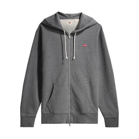 Levi's 34584-0000 THE ORIGINAL HM ZIP UP Felpa Uomo Con Cappuccio Grigio