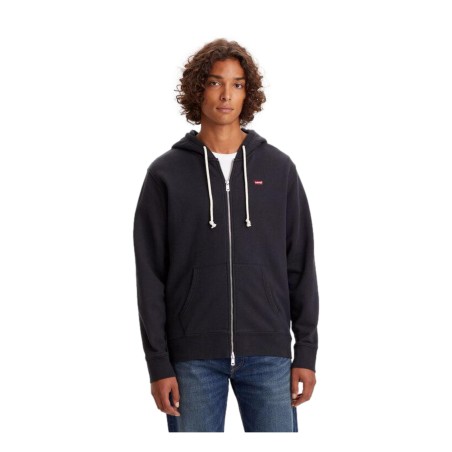 Levi's 34584-0016 THE ORIGINAL HM ZIP UP Felpa Uomo Con Cappuccio Nero
