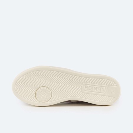 MUNICH Rete Sky 8085076 Sneaker Donna Stringate Bianco Rosa