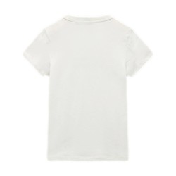 Napapijri K S-CHAMOIS SS S T-Shirt Bambino Mezza Manica White Heron  2