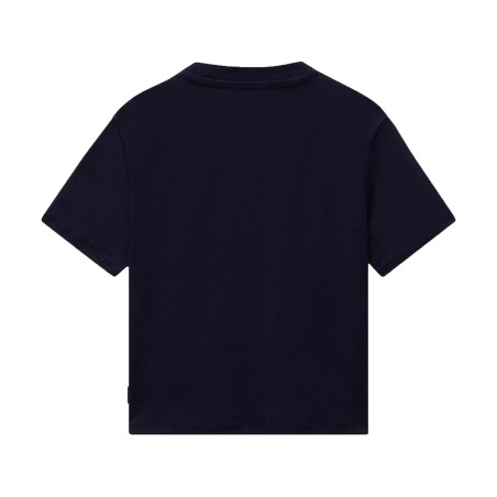 Napapijri K S-SELLA SS T-Shirt Bambino Mezza Manica Blue Marine