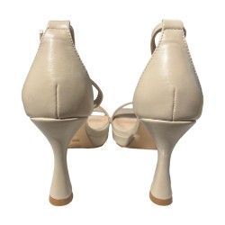Gold & Gold GD28 Sandali Donna Tacco Alto Beige 2