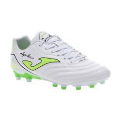 JOMA AGUILA 2502 Scarpe Da Calcio Uomo Artificial Grass White Green 2