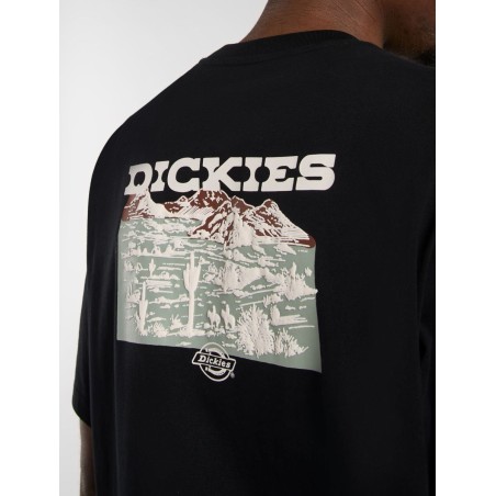 Dickies LANDASCAPE SS TEE T-Shirt Uomo Con Stampa Su Retro Nero