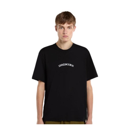 Dickies OUTDOOR SS TEE T-Shirt Uomo Con Stampa Su Retro Nero
